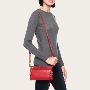Frye Red Crossbody Bag